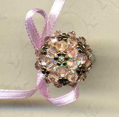 DIY-Set 108. Schmuck selber machen / Ring  Vitage Rose