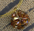DIY-Set 141. Schmuck selber machen /  Anhänger mit Anleitung kupfergold