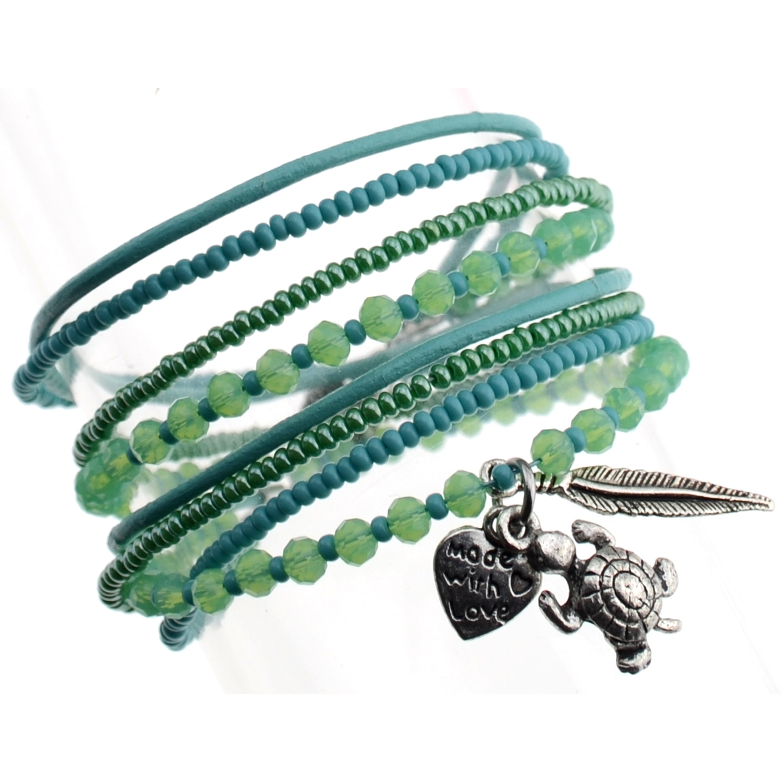 DIY-Set 24. Perlenarmband selber machen DIY Kit mit Perlen + Anleitung + Zubehör