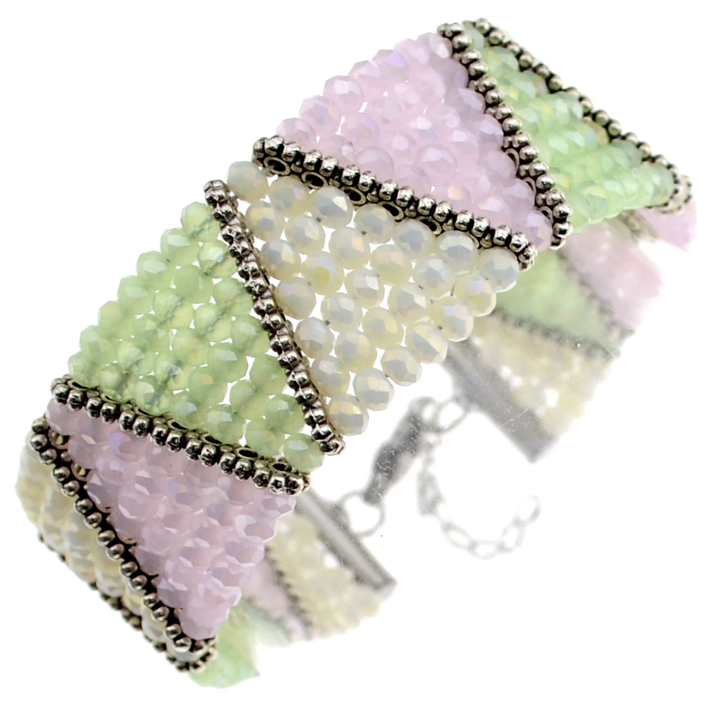 DIY-Set 918. Perlenarmband selber machen DIY Kit mit Perlen + Anleitung + Zubehör