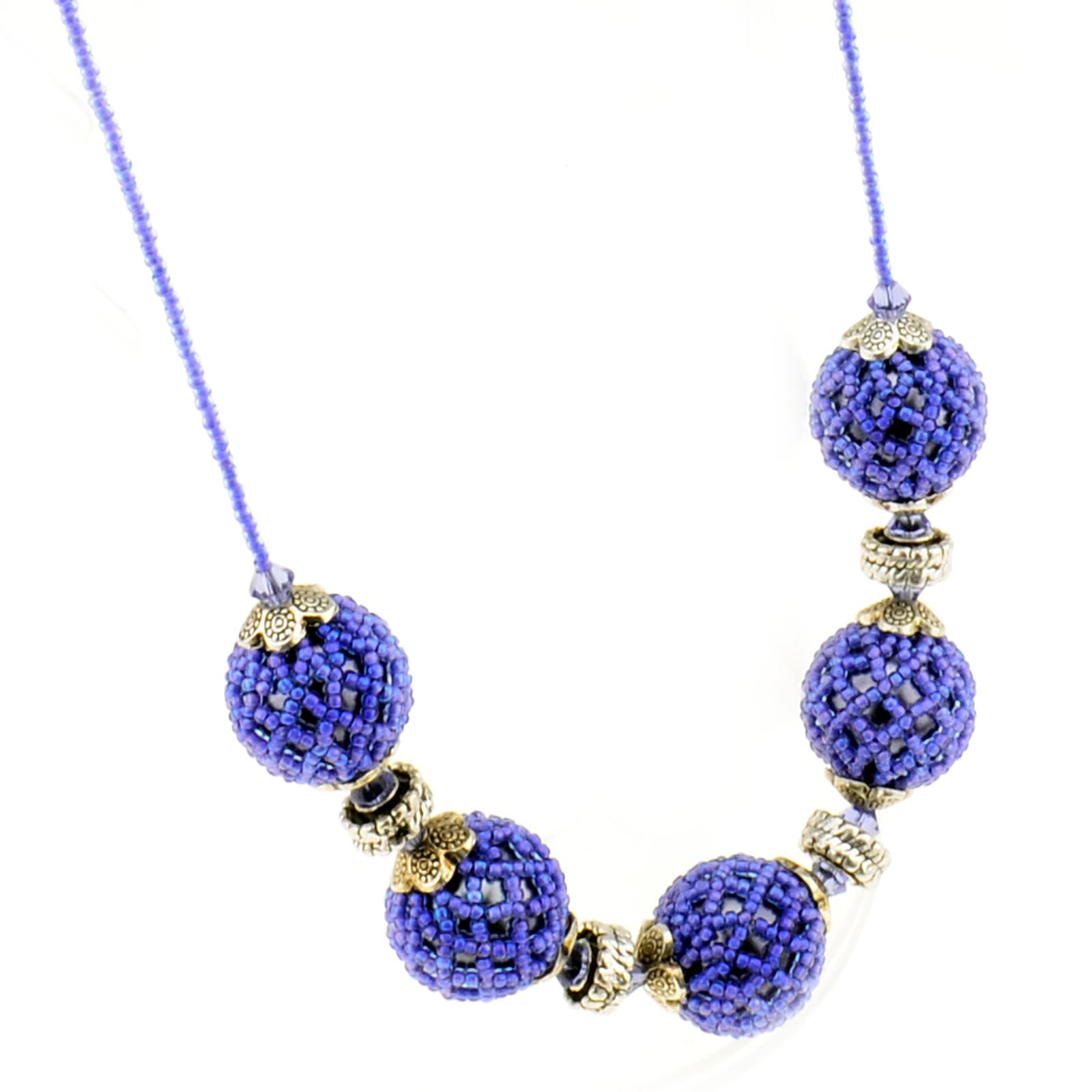 DIY-Set 212. Kette selber machen / DIY Kit mit Perlen + Anleitung + Zubehör