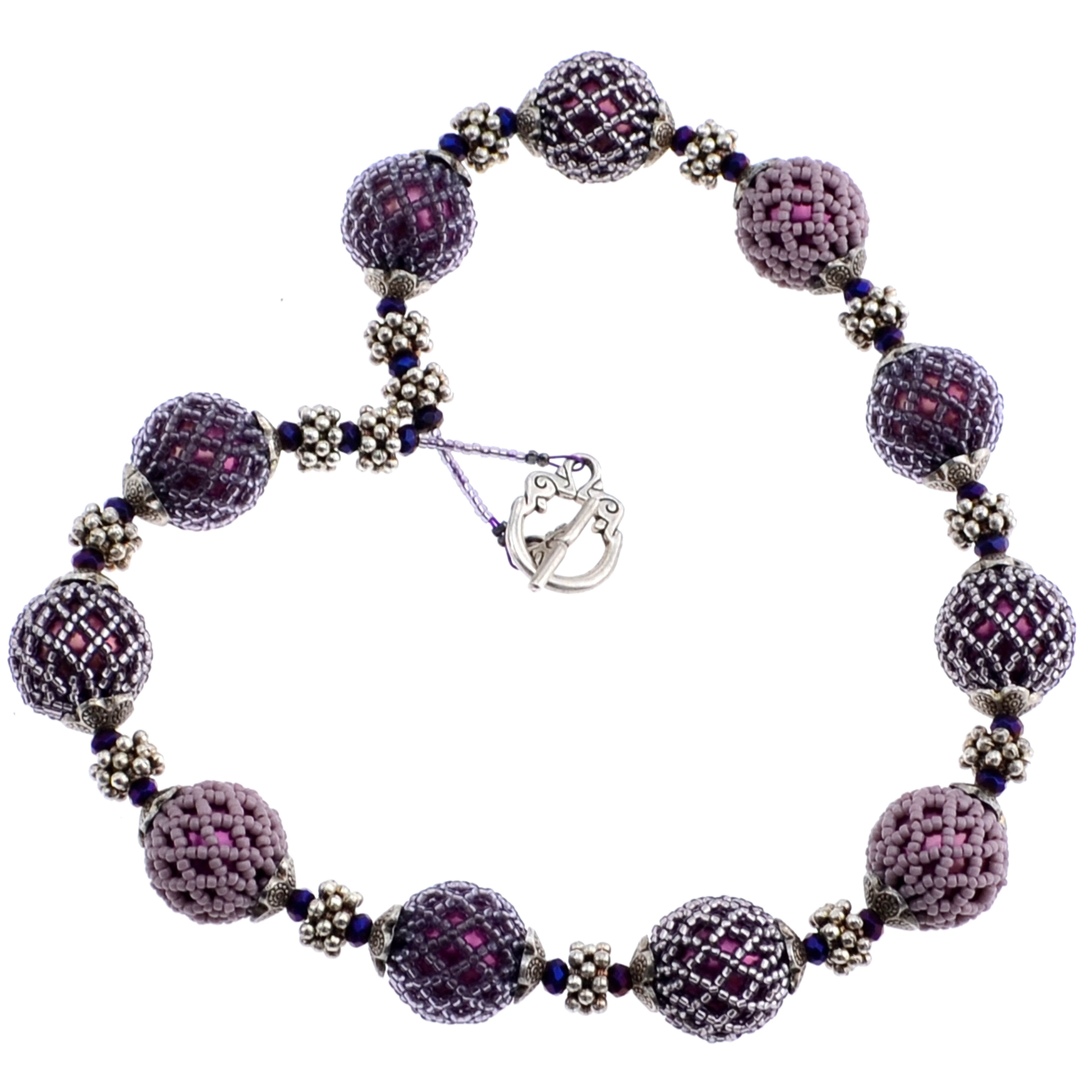 DIY-Set 212. Kette selber machen / DIY Kit mit Perlen + Anleitung + Zubehör