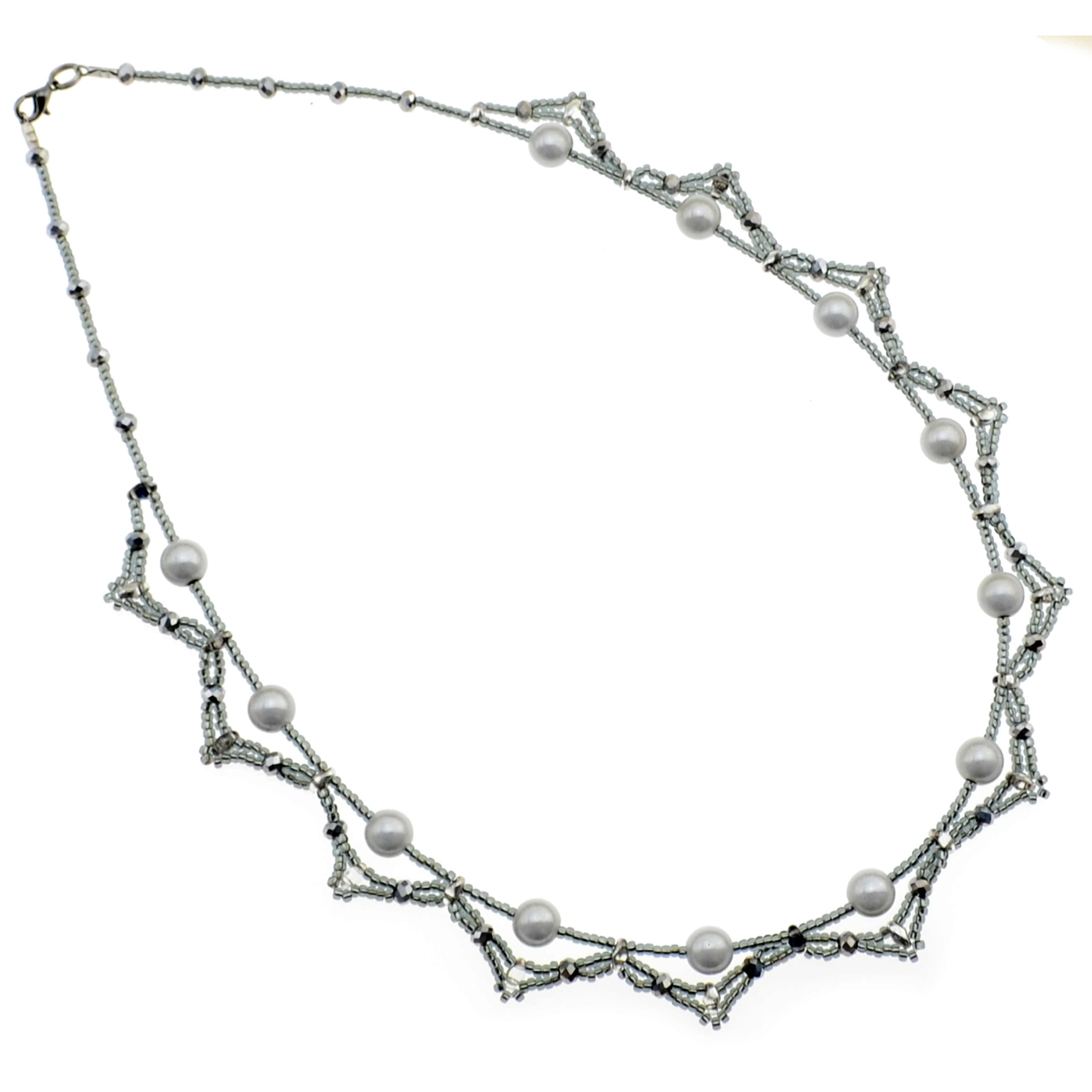 DIY-Set 30. Kit mit Perlen, Anleitung und Zubehör / Schmuck selber machen