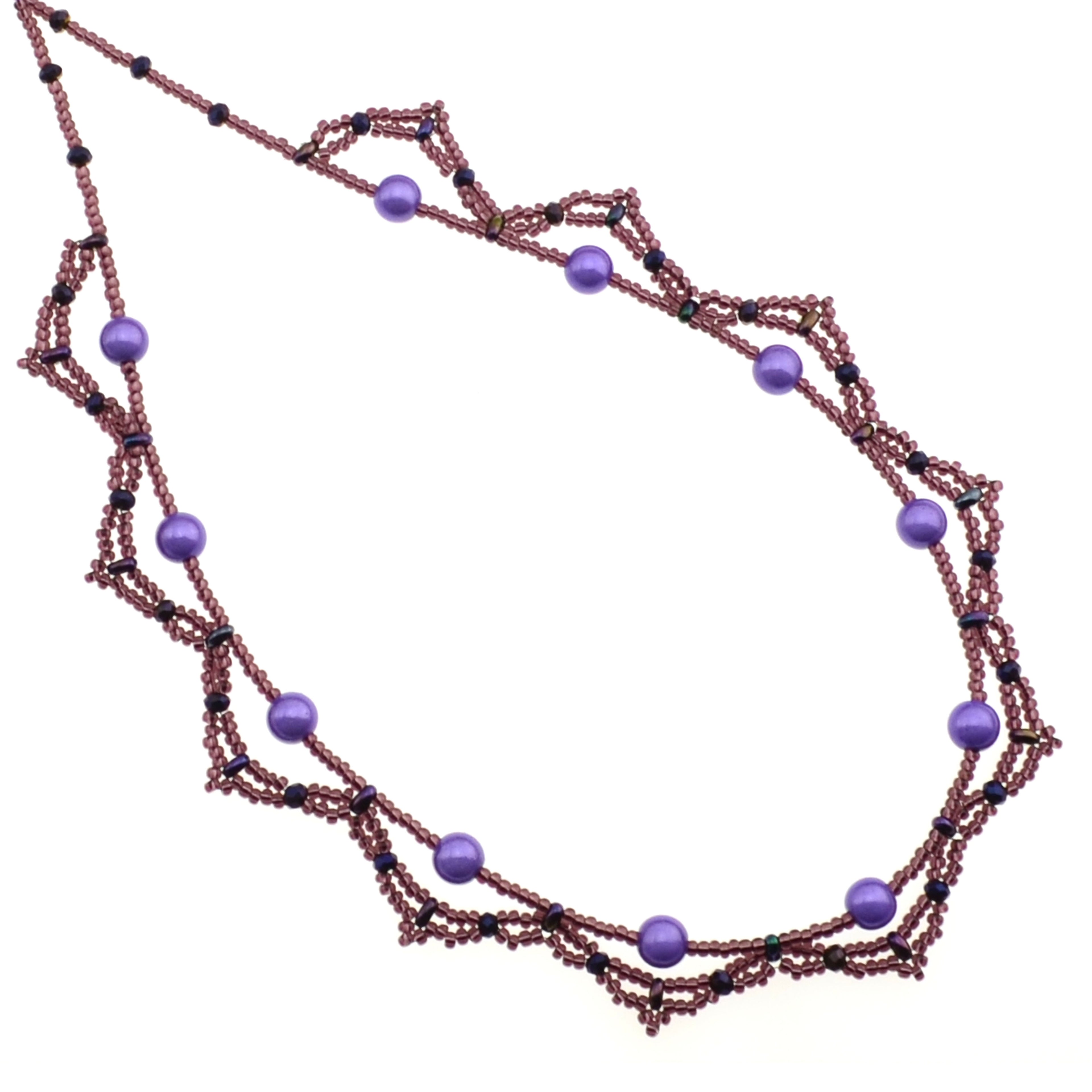 DIY-Set 30. Kit mit Perlen, Anleitung und Zubehör / Schmuck selber machen
