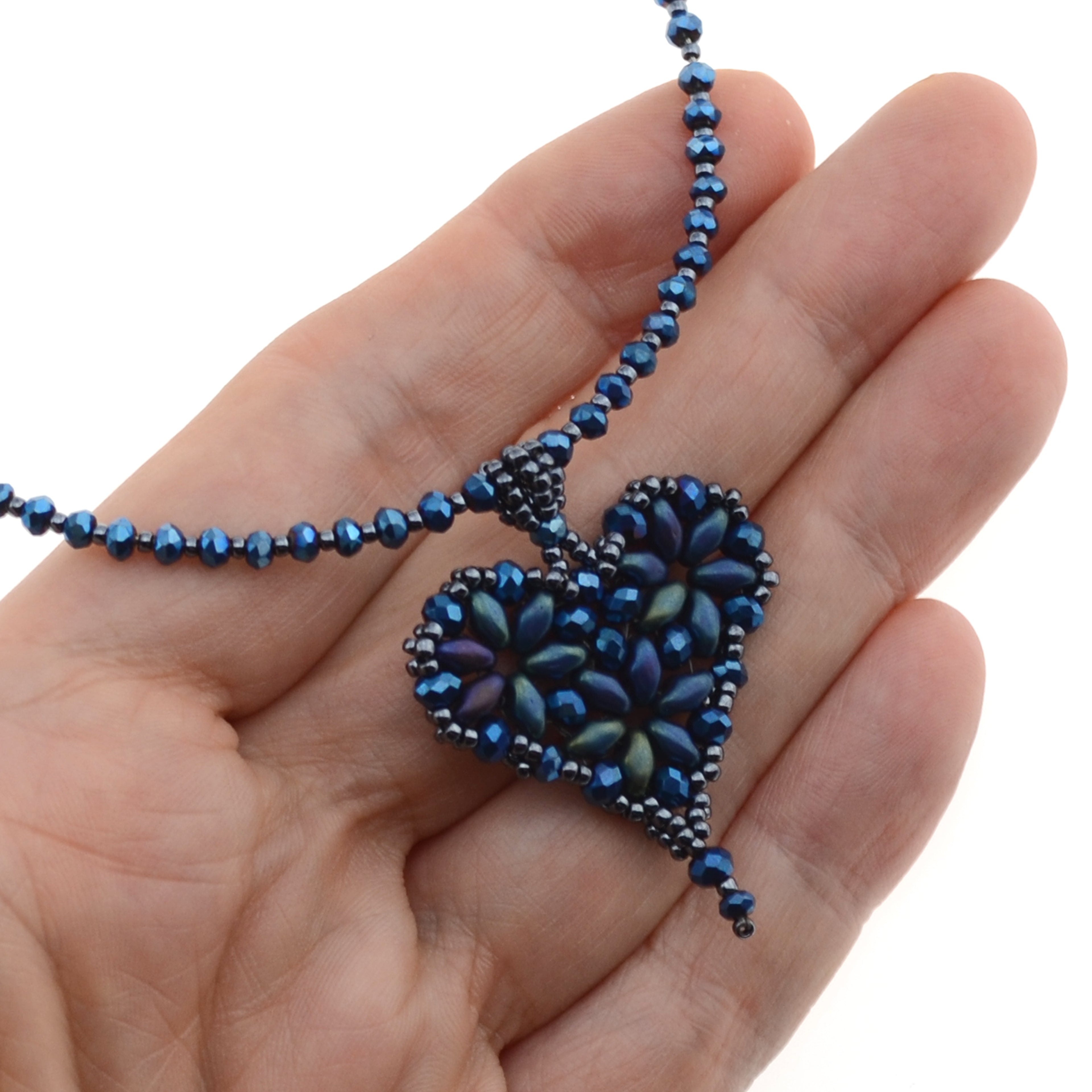 DIY-Set 31. Kit mit Perlen, Anleitung und Zubehör / Schmuck selber machen / Anhänger