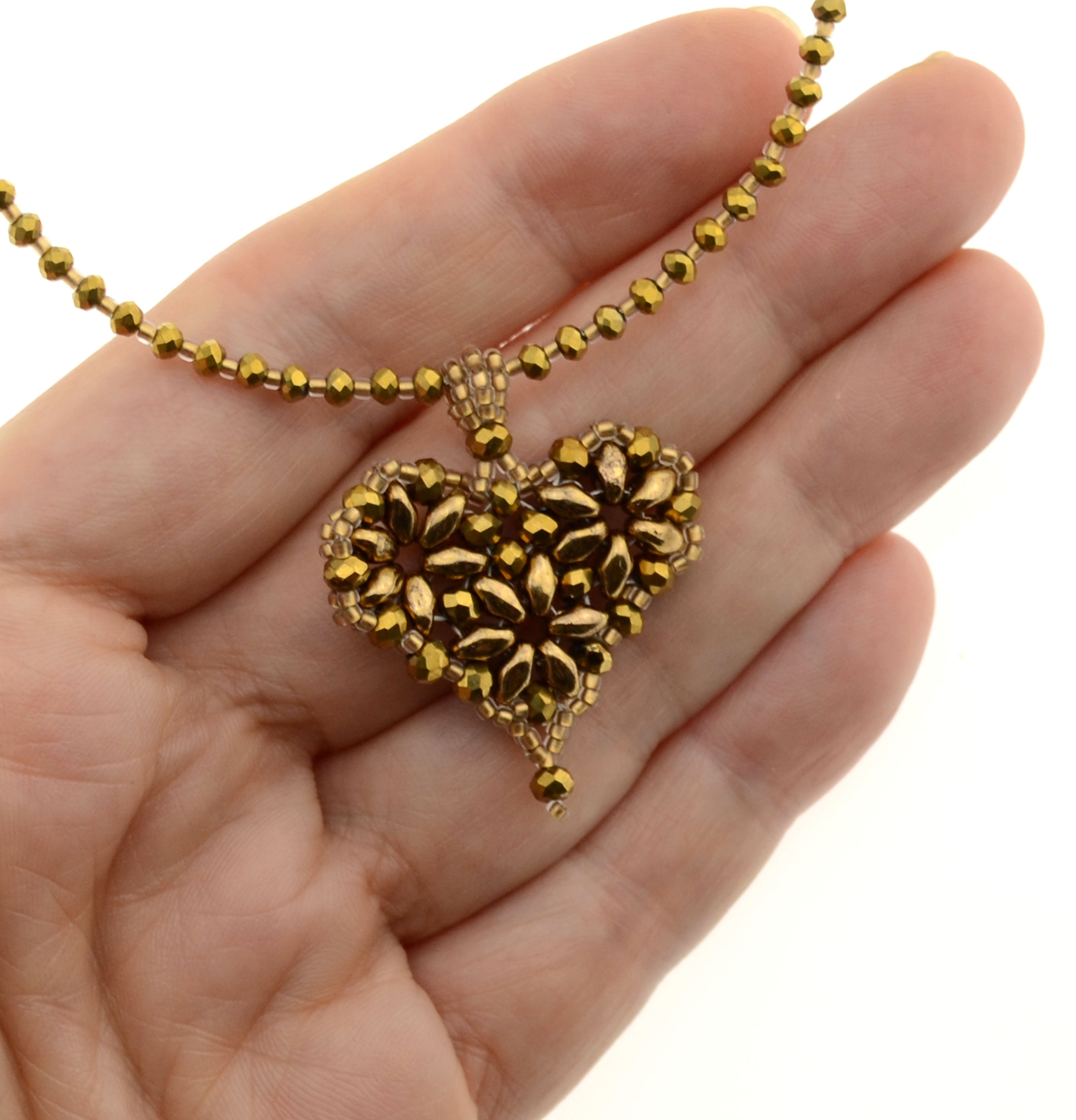 DIY-Set 31. Kit mit Perlen, Anleitung und Zubehör / Schmuck selber machen / Anhänger