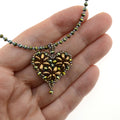 DIY-Set 31. Kit mit Perlen, Anleitung und Zubehör / Schmuck selber machen / Anhänger