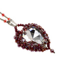 DIY-Set 49. Kit mit Perlen, Anleitung und Zubehör / Schmuck selber machen / Anhänger Herz / English + Deutsch