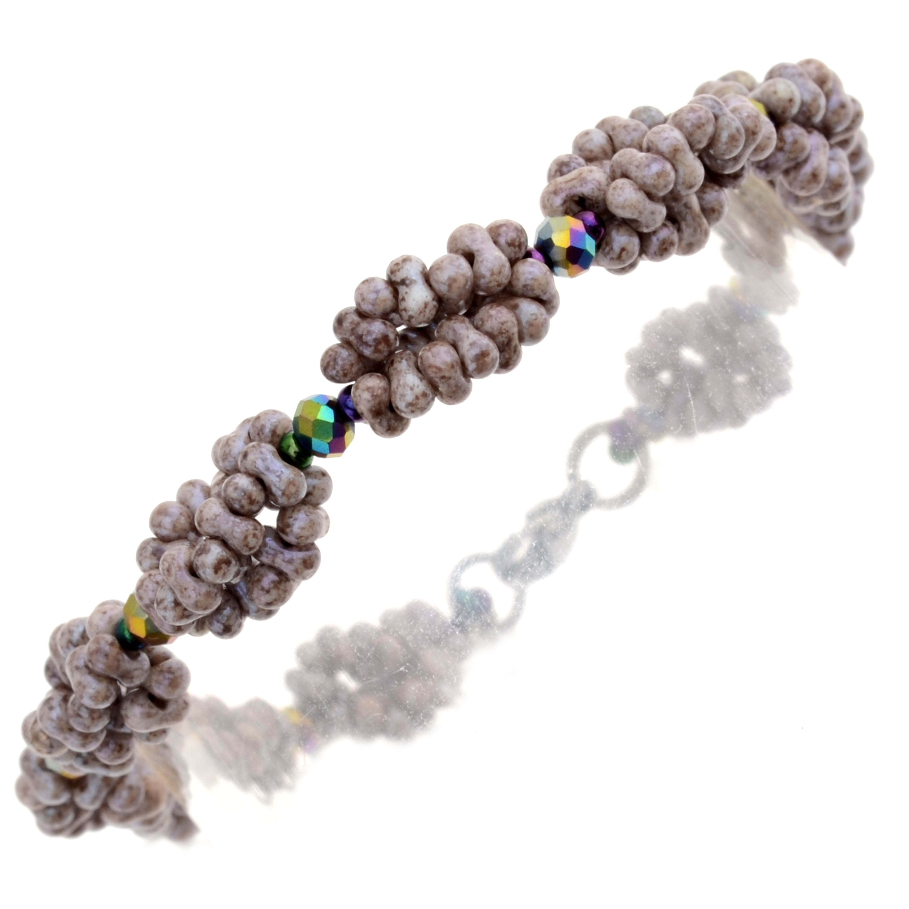 DIY-Set 46. Perlenarmband selber machen DIY Kit mit Perlen + Anleitung + Zubehör