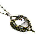DIY-Set 49. Kit mit Perlen, Anleitung und Zubehör / Schmuck selber machen / Anhänger Herz / English + Deutsch