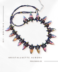 Set fai da te 832. Set di gioielli "Aurora" – crea da te una collana di cristallo dal bagliore iridescente