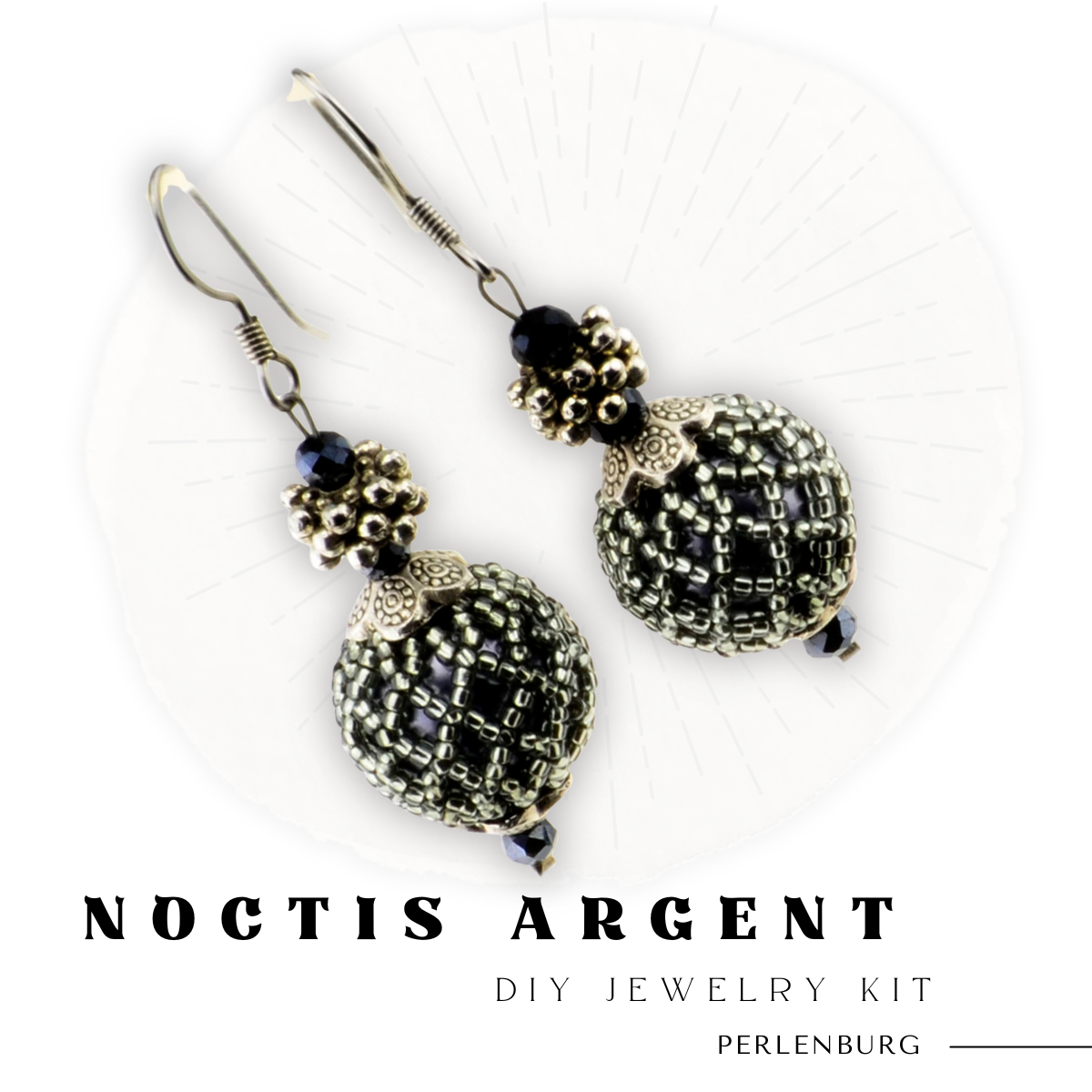 DIY-Set 212. Ohrringe selber machen / DIY Kit mit Perlen + Anleitung + Zubehör