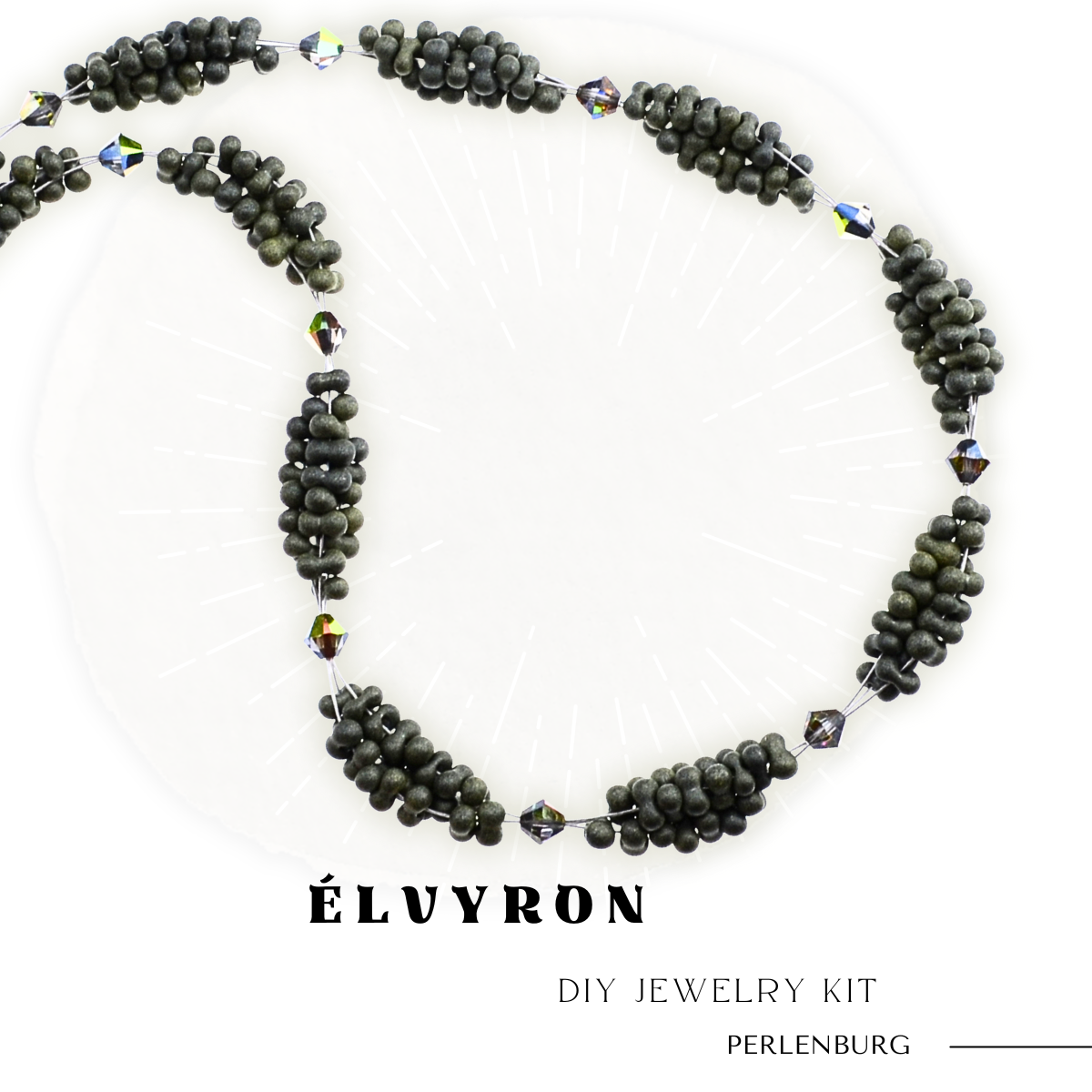 DIY-Set 70. Perlenkette selber machen DIY Kit mit Perlen, Anleitung und Zubehör