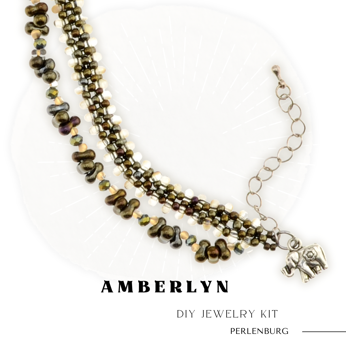 Set Fai da Te 53. Crea il tuo bracciale di perle Kit Fai da Te con perle + istruzioni + accessori