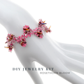 DIY-006. „Rosethorn Bloom“ – Armband mit Dornenperlen & Rosenglanz selbst basteln