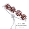 DIY-Set 907. Schmuckset „Lumivra Lavandia“ – Armband basteln Kit