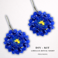 DIY-Set 38. Schmuckset Libellia Royal Night – Ohrringe basteln