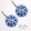 DIY-Set 38. Schmuckset „Libellia Sky Blue“ – Ohrringe mit Perlen
